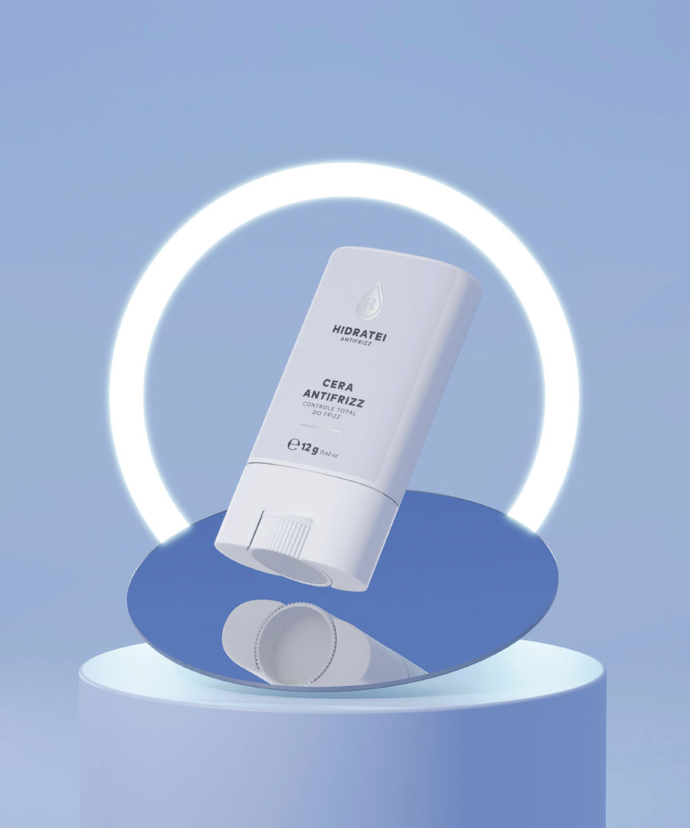 cera bastão hidratei antifrizz 12g