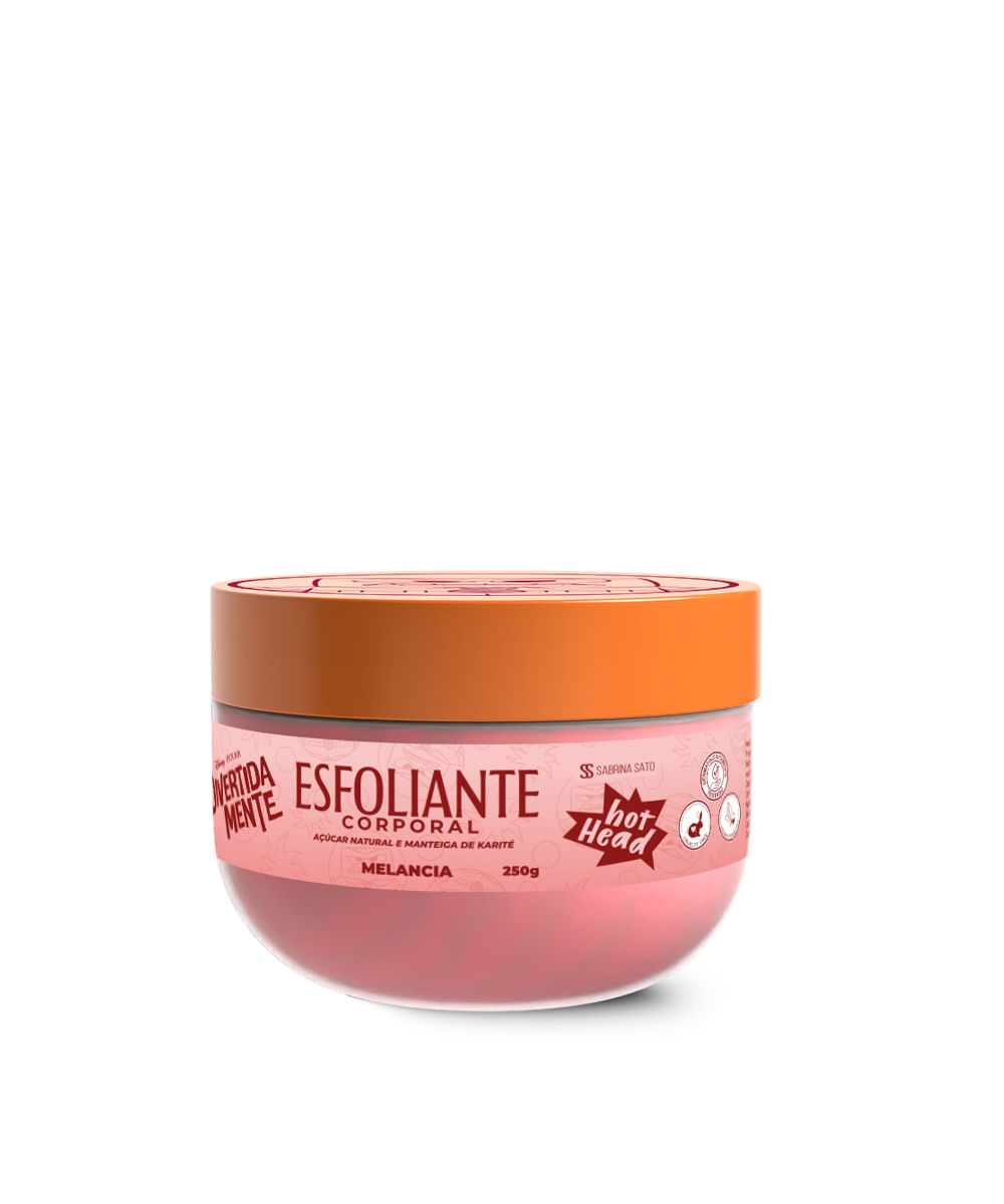 esfoliante corporal sabrina sato raiva divertidamente 250g