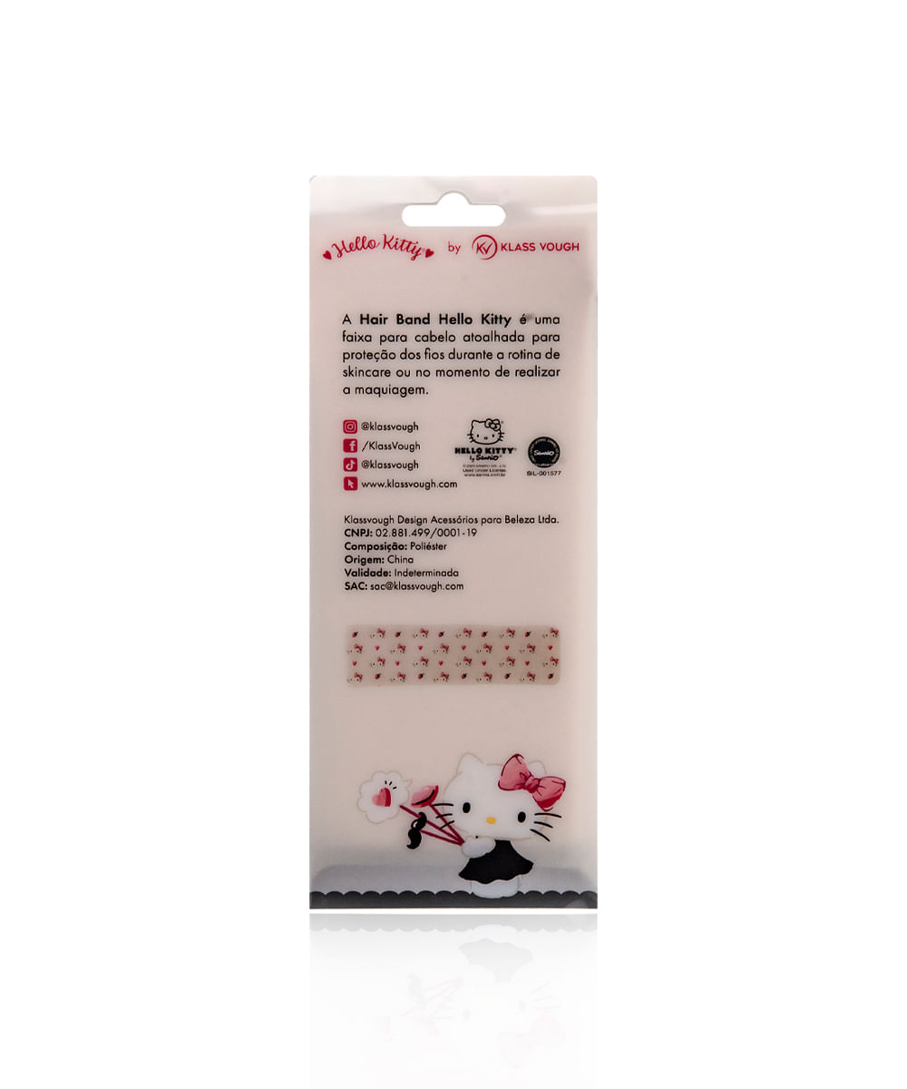 faixa de cabelo hello kitty klass vough
