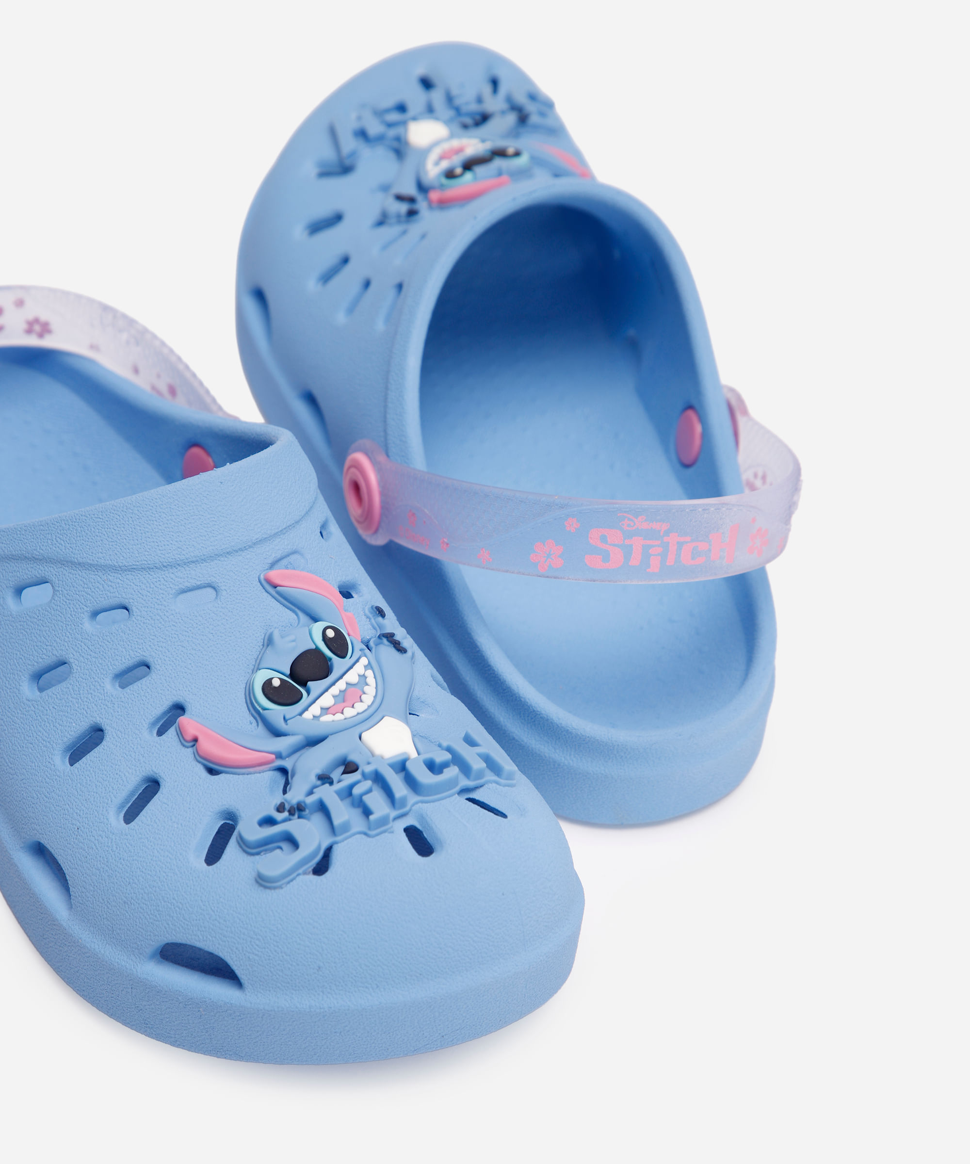 babuche infantil stitch grendene azul