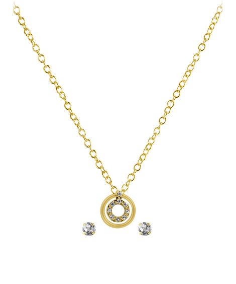 kit relógio feminino lince analógico lrgj172l38ka9uc2kx dourado