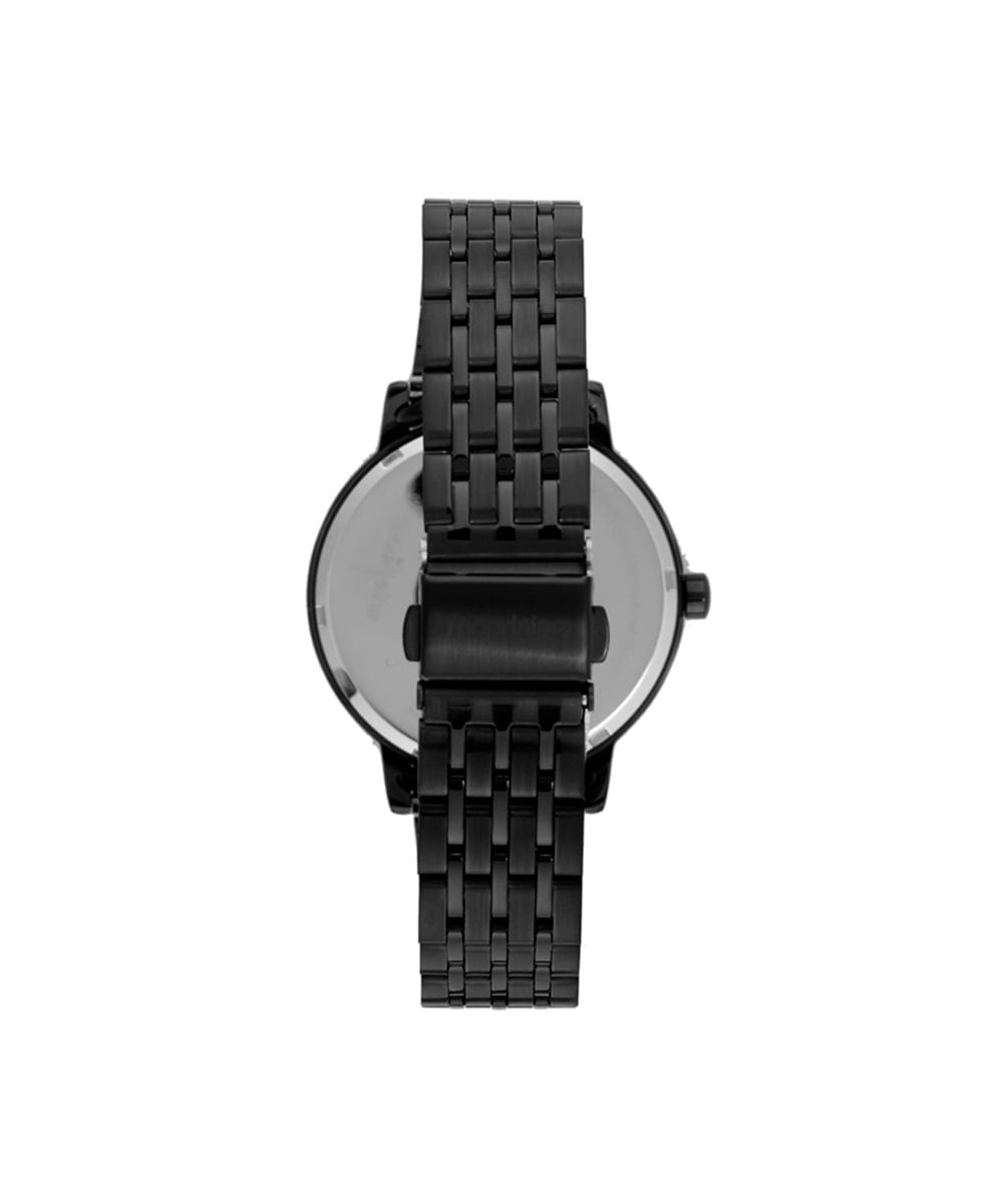relógio feminino mondaine analógico 32666lpmvpe2 preto