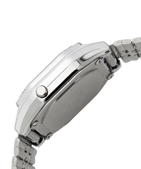 relógio masculino casio digital la680wa 7df prateado