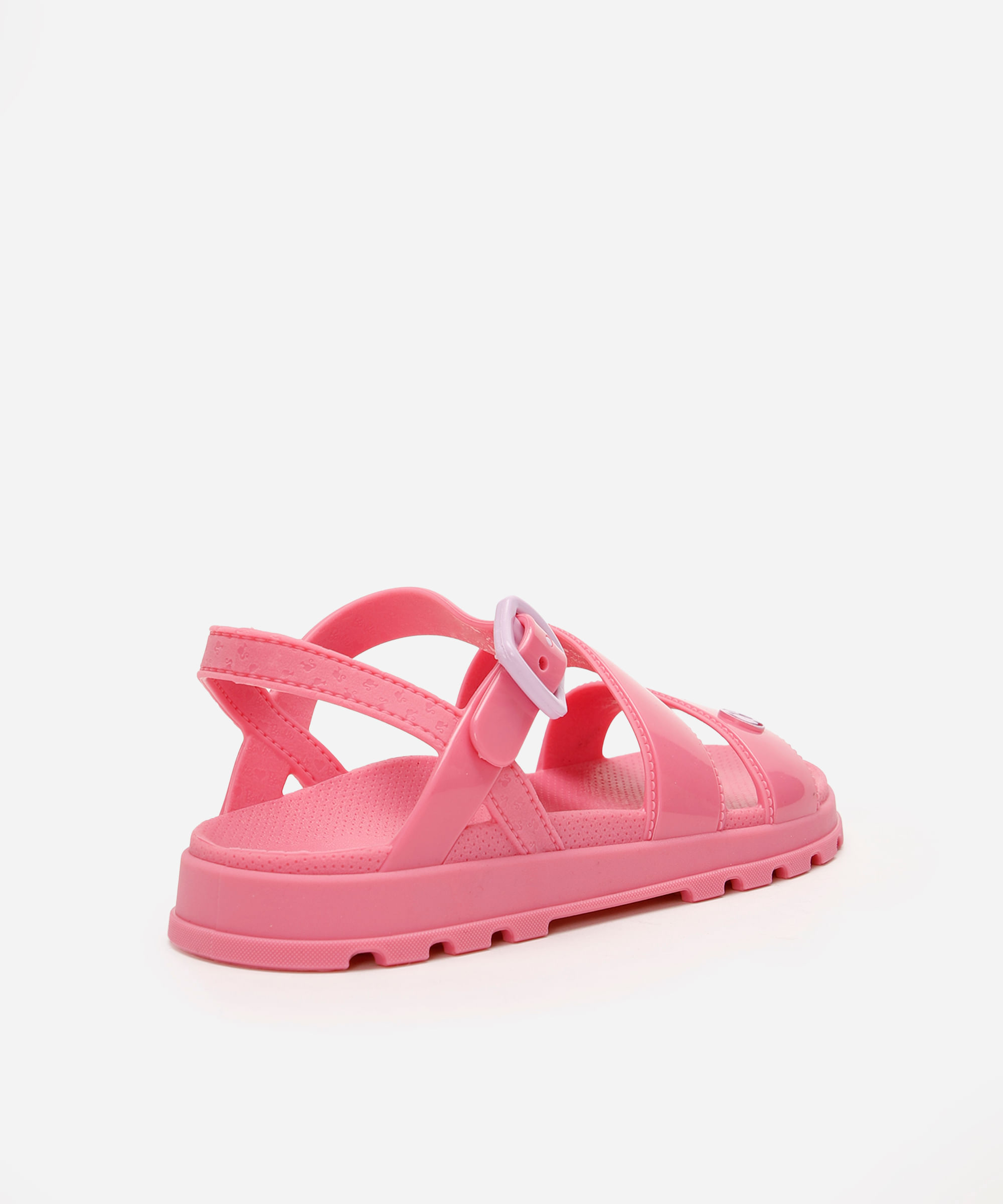sandália grendene infantil com brinde barbie rosa