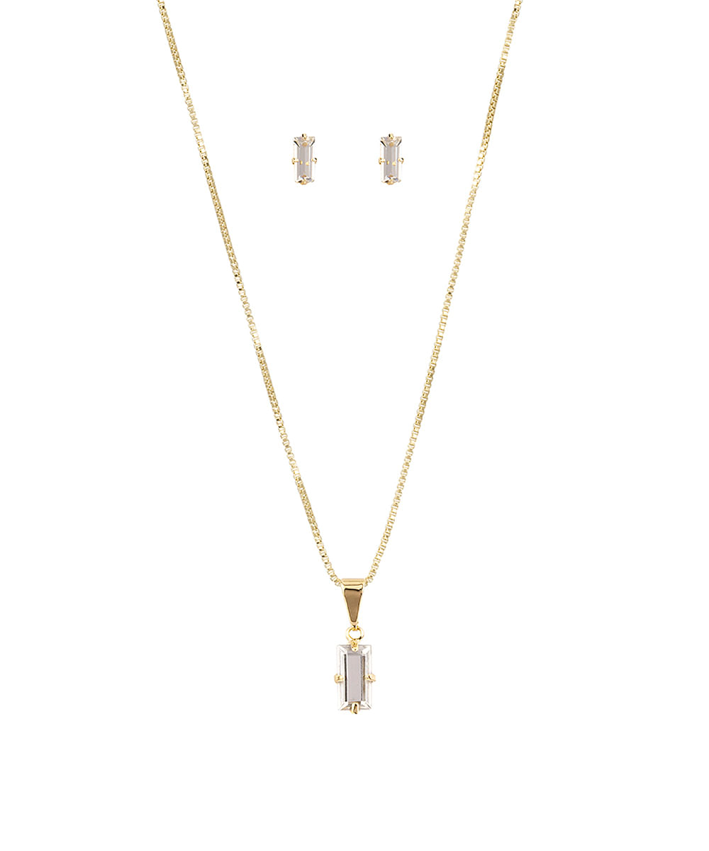 kit relógio feminino condor analógico co2035nask4d dourado