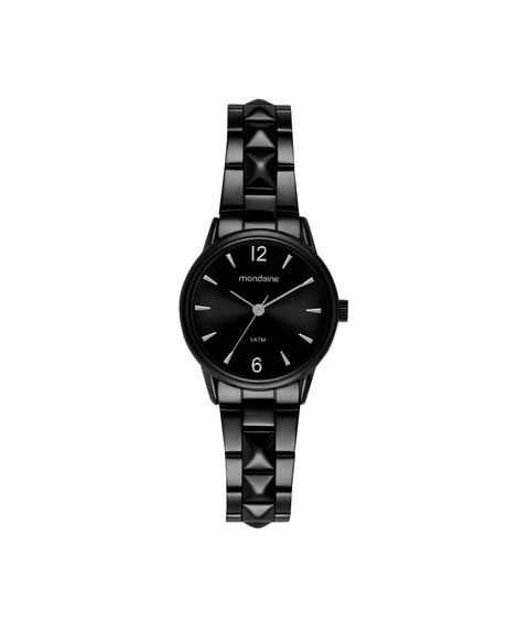 kit relógio feminino mondaine analógico 32865lpmvpe2ka preto