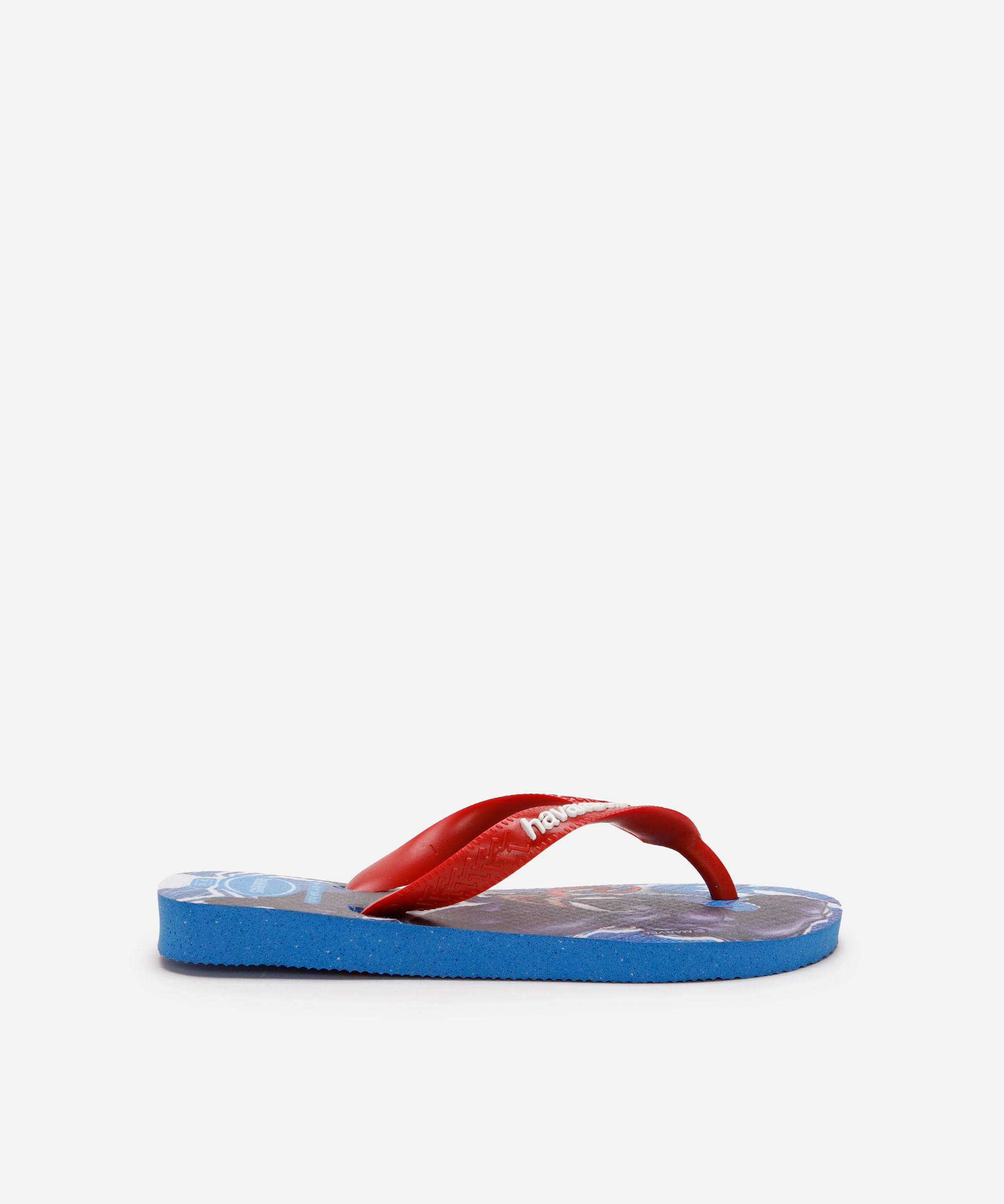chinelo infantil marvel havaianas azul