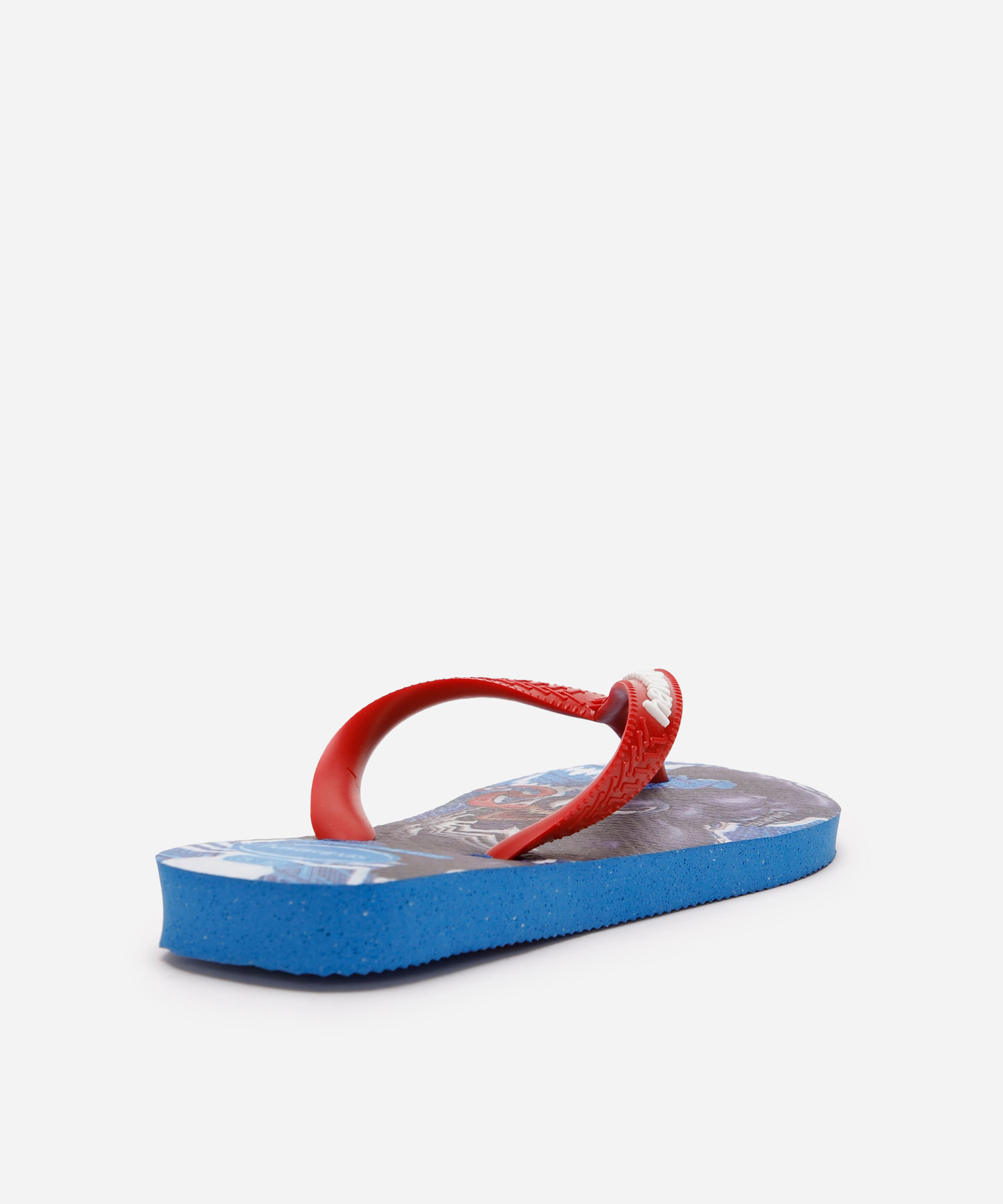 chinelo infantil marvel havaianas azul