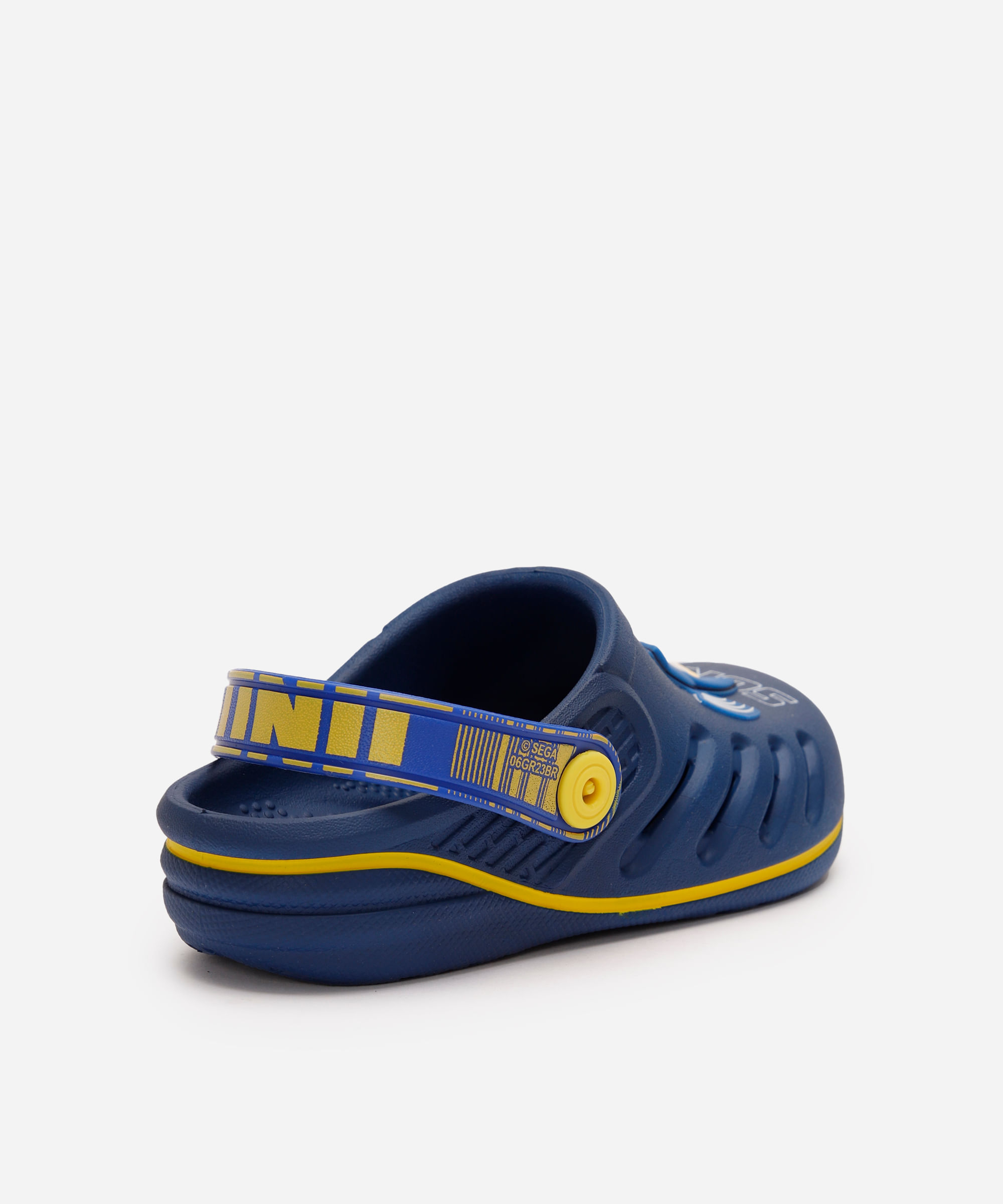 babuche infantil sonic azul