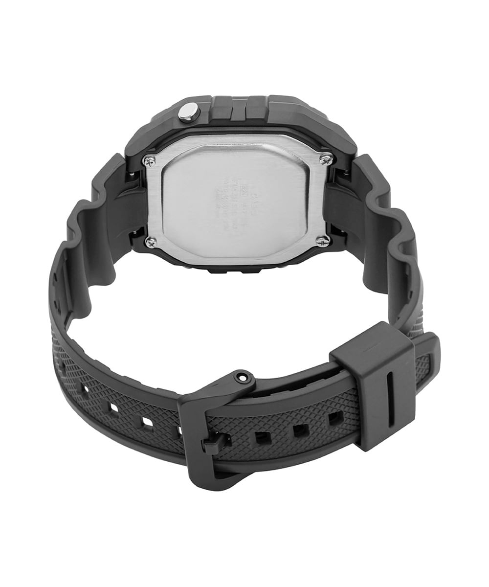 relógio masculino casio digital w 218h 1bvdf preto