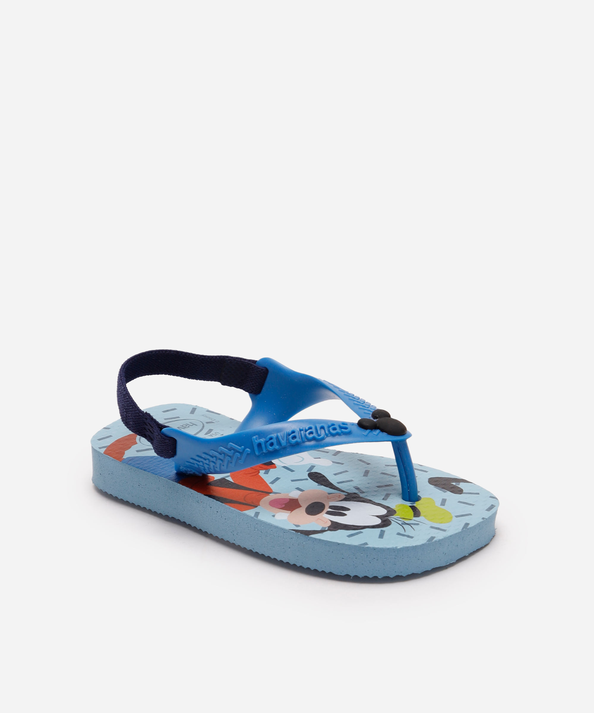 chinelo havaianas infantil turma do mickey azul