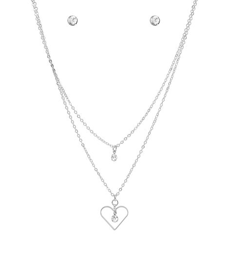 kit relógio feminino condor analógico co2035neuk4k prateado