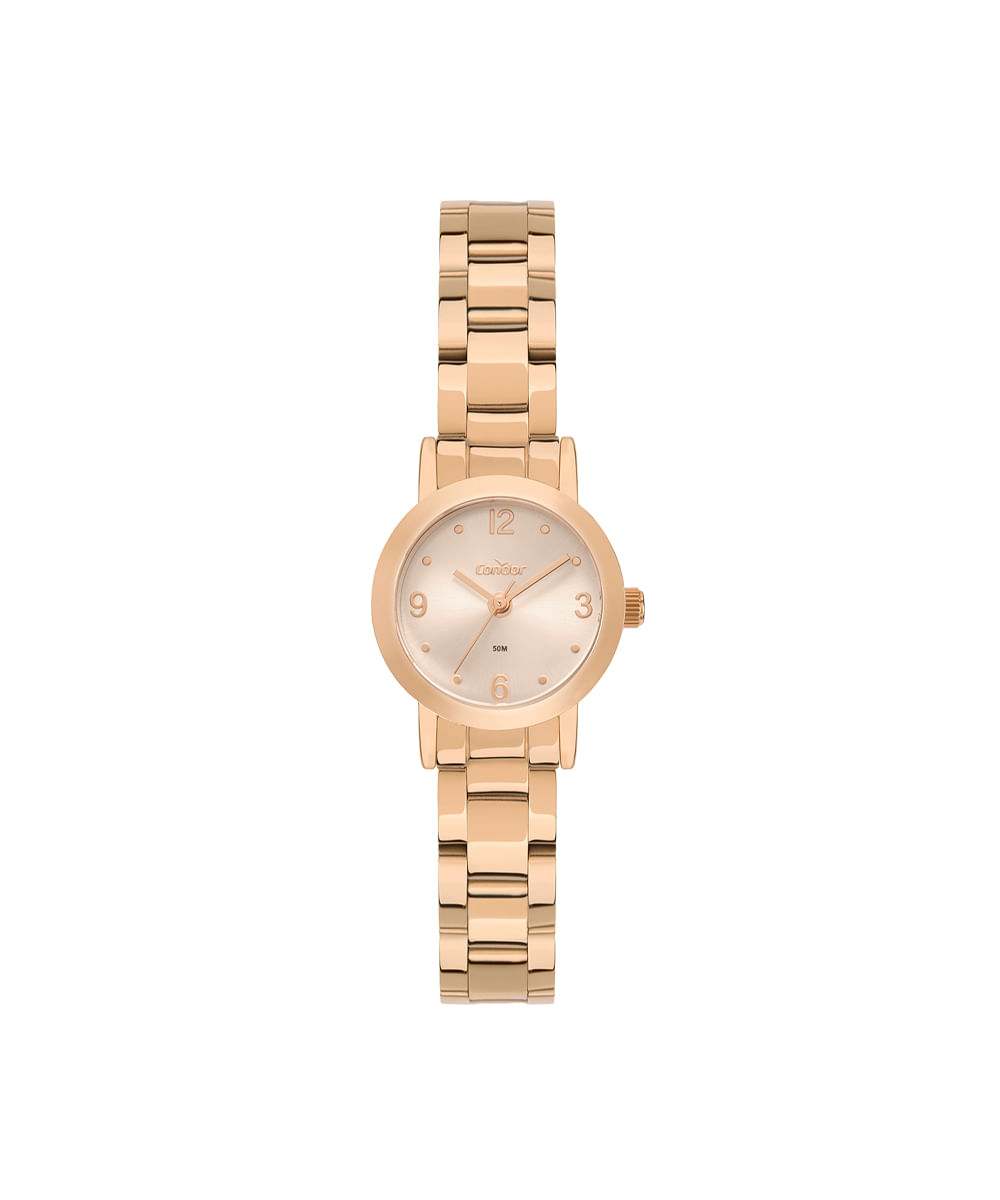 relógio feminino condor analógico co2035nqak4j rosa