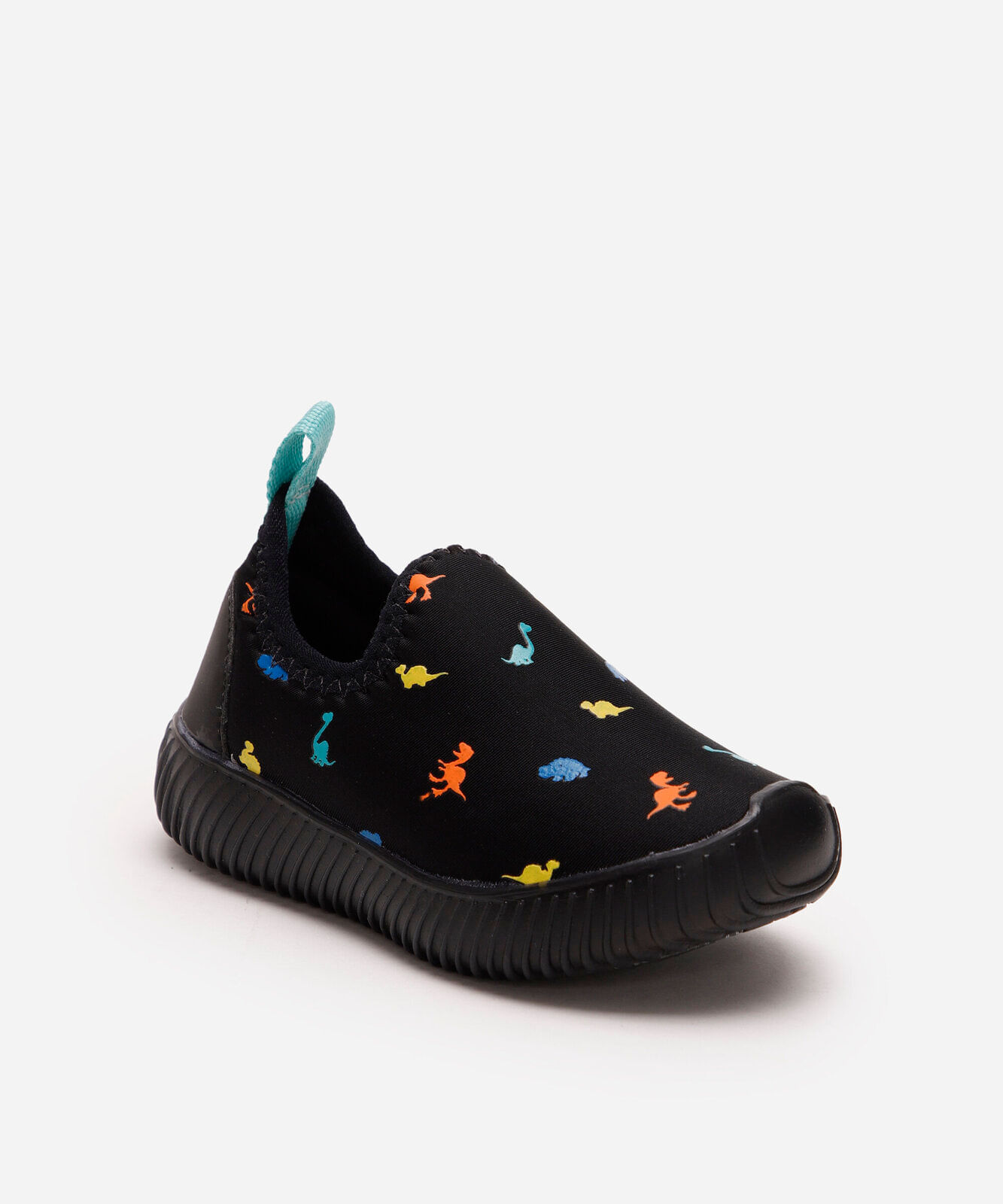 tênis infantil dino com luz calce fácil ace preto