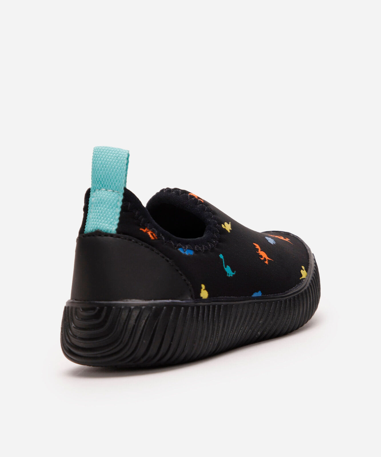 tênis infantil dino com luz calce fácil ace preto