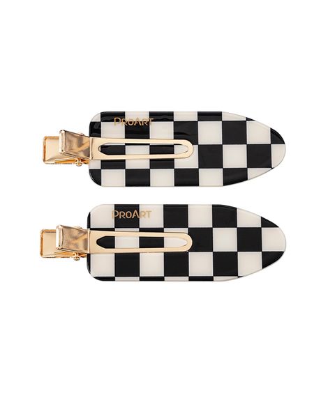 kit de presilhas proart para cabelo anti marcas grande preta