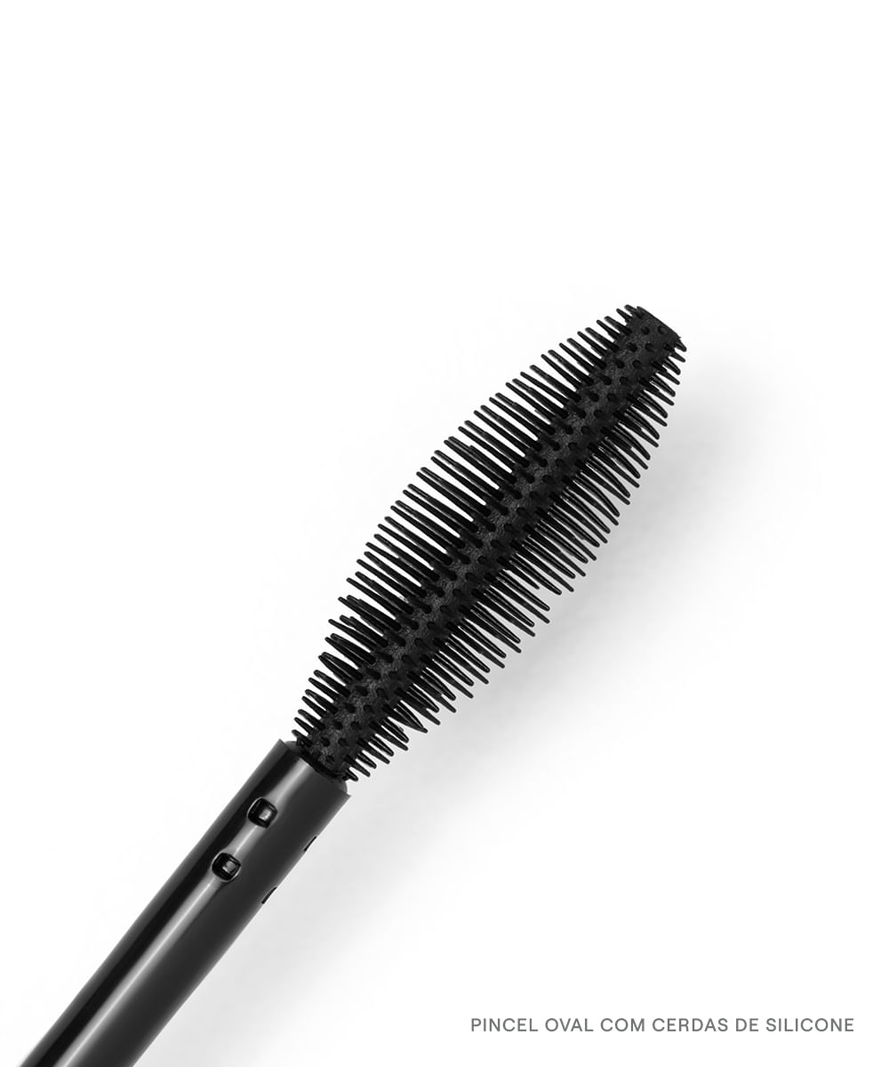 máscara para cílios boca rosa efeito volume preta