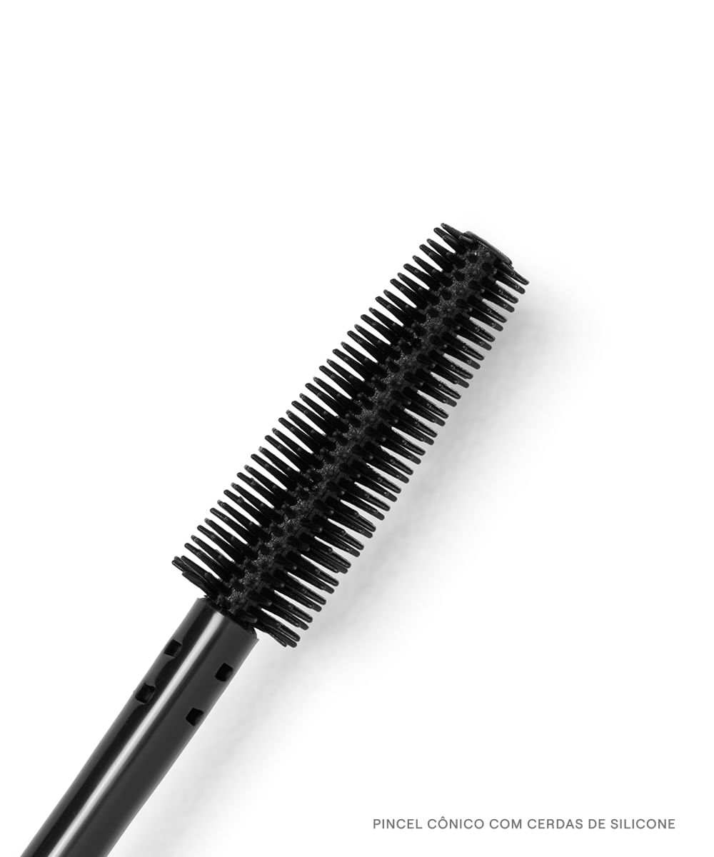 máscara para cílios boca rosa efeito natural marrom