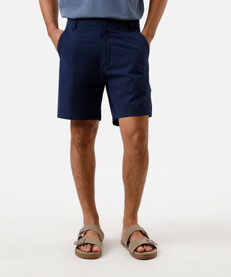 short boardshort masculino texturizado azul