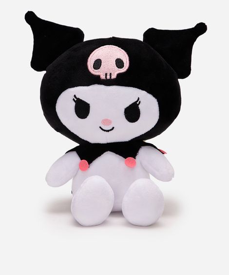 pelúcia kuromi hello kitty preta