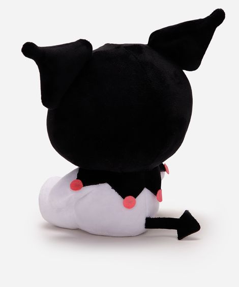 pelúcia kuromi hello kitty preta