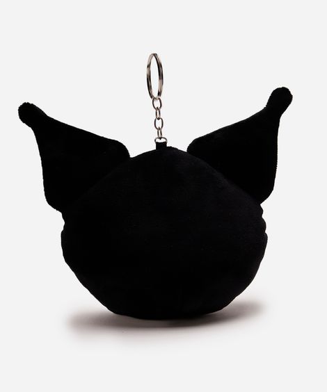 chaveiro kuromi hello kitty preto