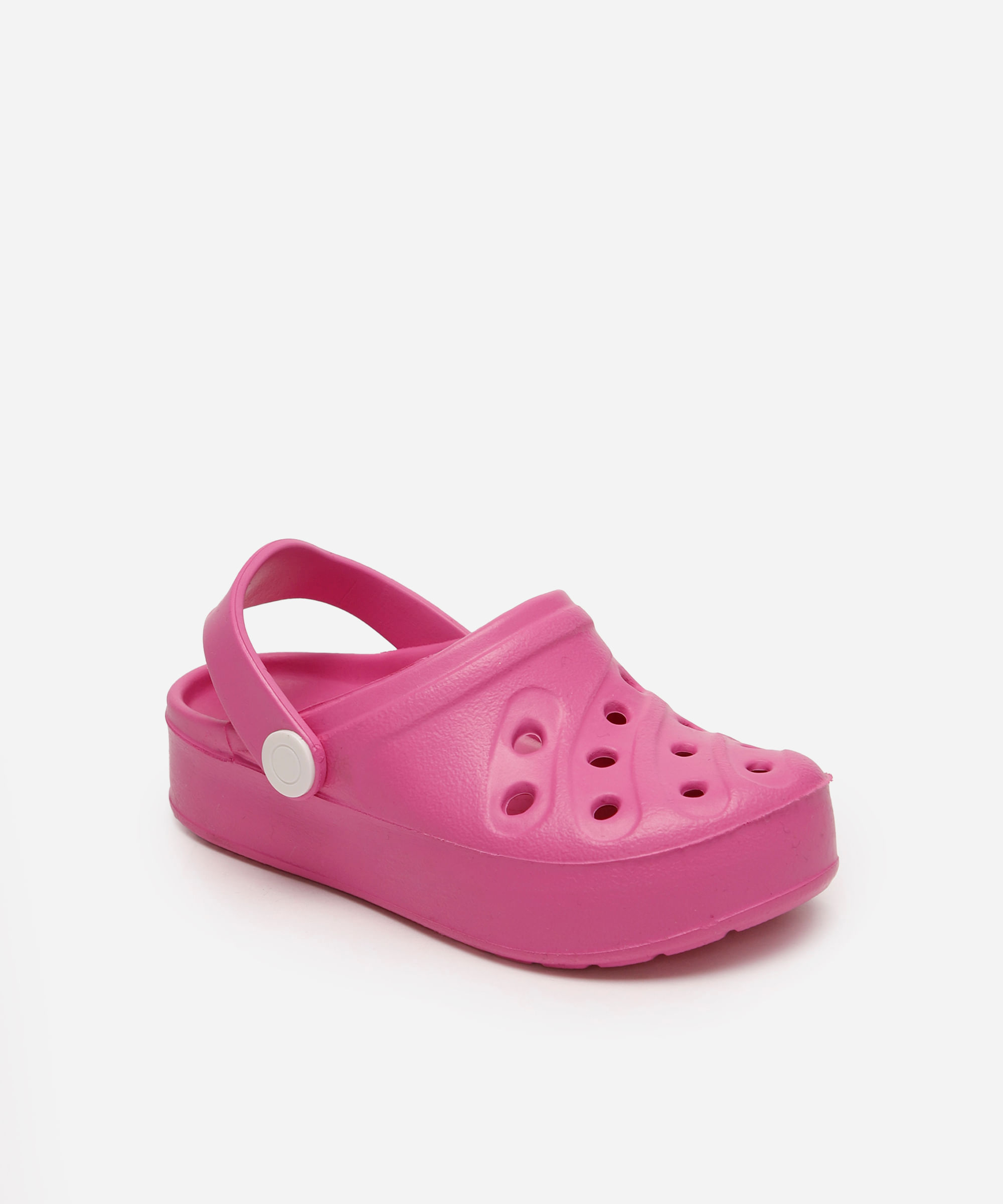 babuche infantil com recortes rosa