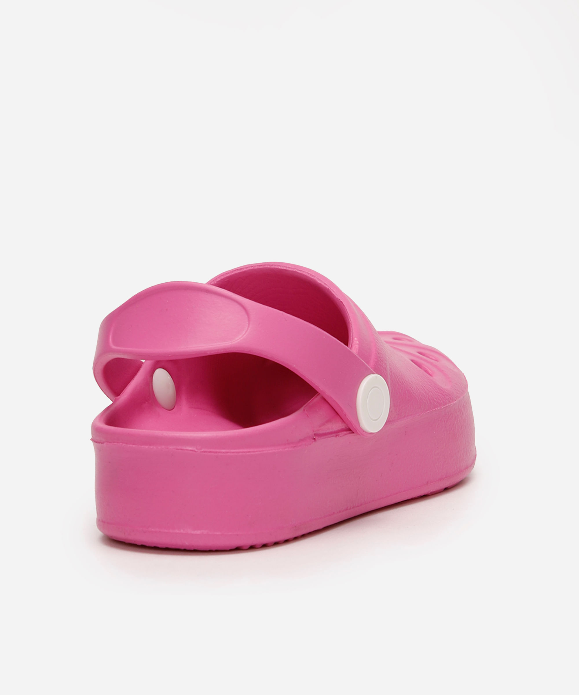 babuche infantil com recortes rosa