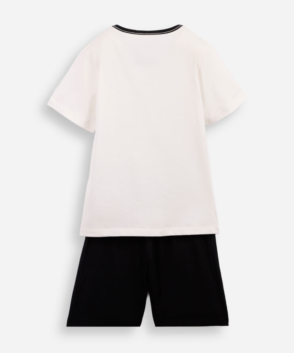 pijama infantil minecraft colorido