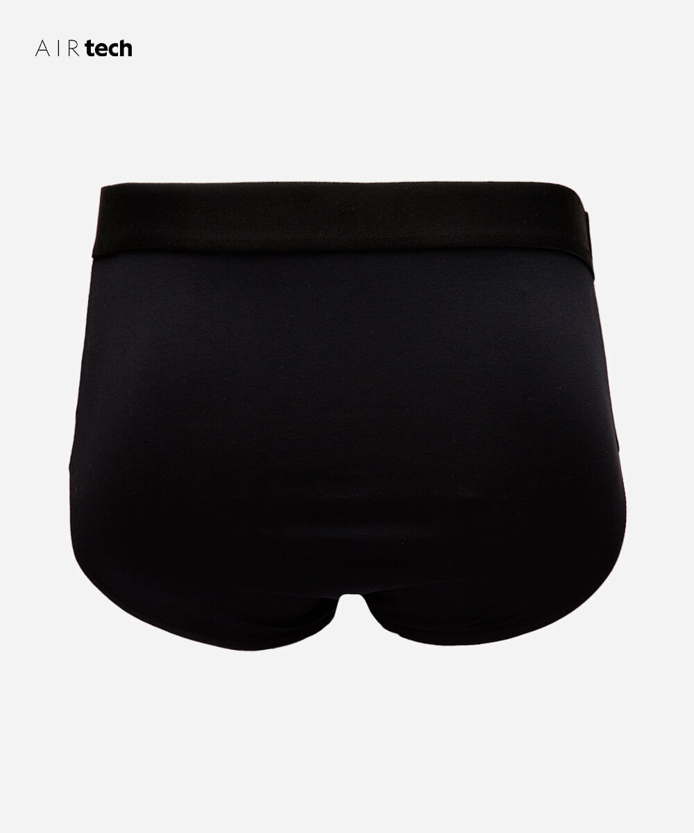 cueca slip masculina AIRtech preta