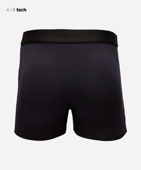 cueca boxer masculina AIRtech preta