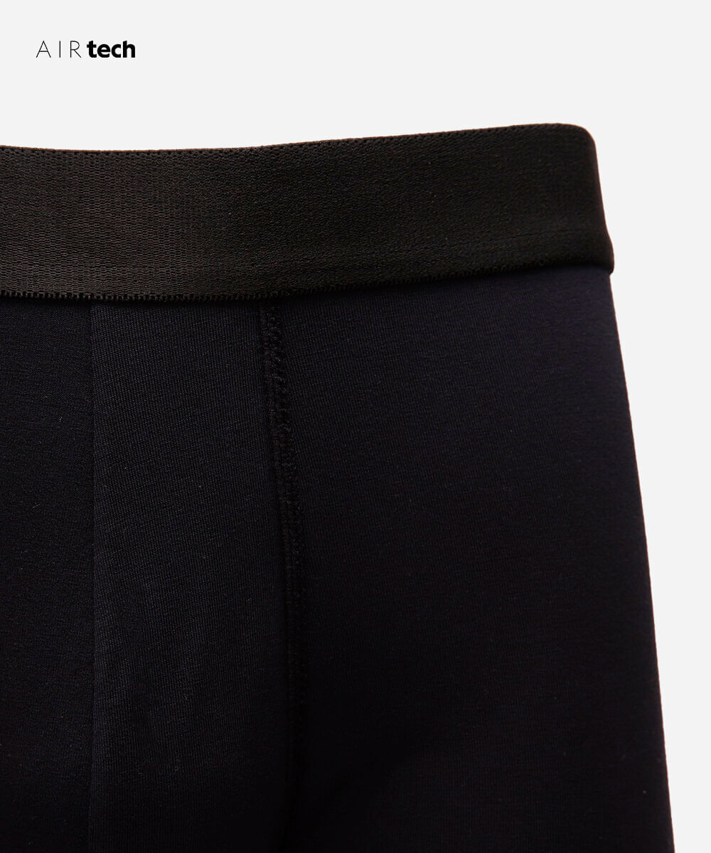 cueca boxer masculina AIRtech preta