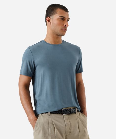 camiseta comfort masculina manga curta AIRtech cinza