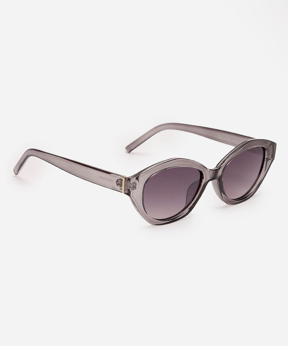 óculos de sol oval triton preto
