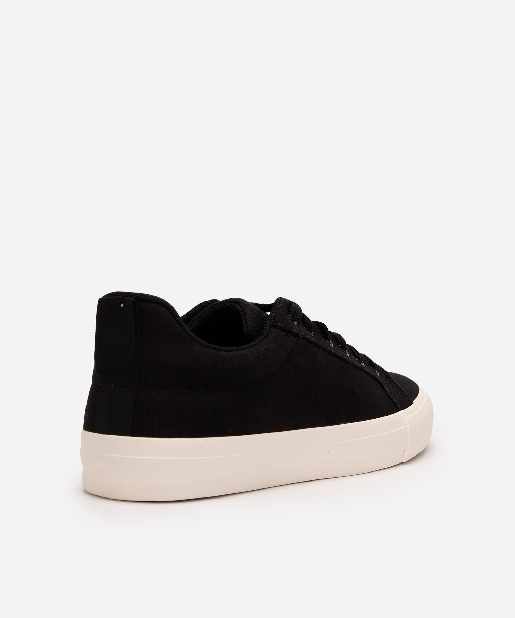 tênis masculino liso preto