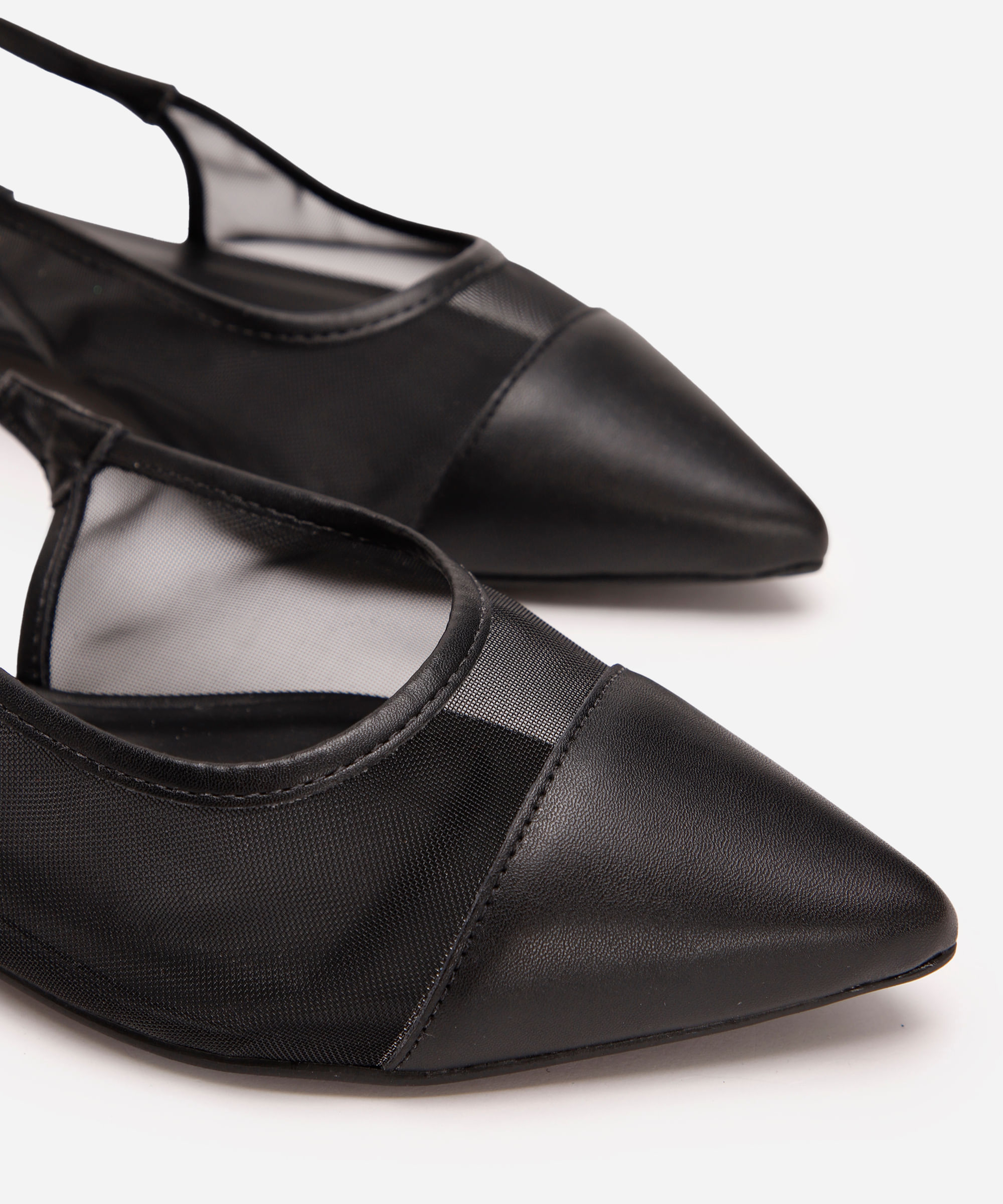 sapatilha feminina slingback telinha oneself preta