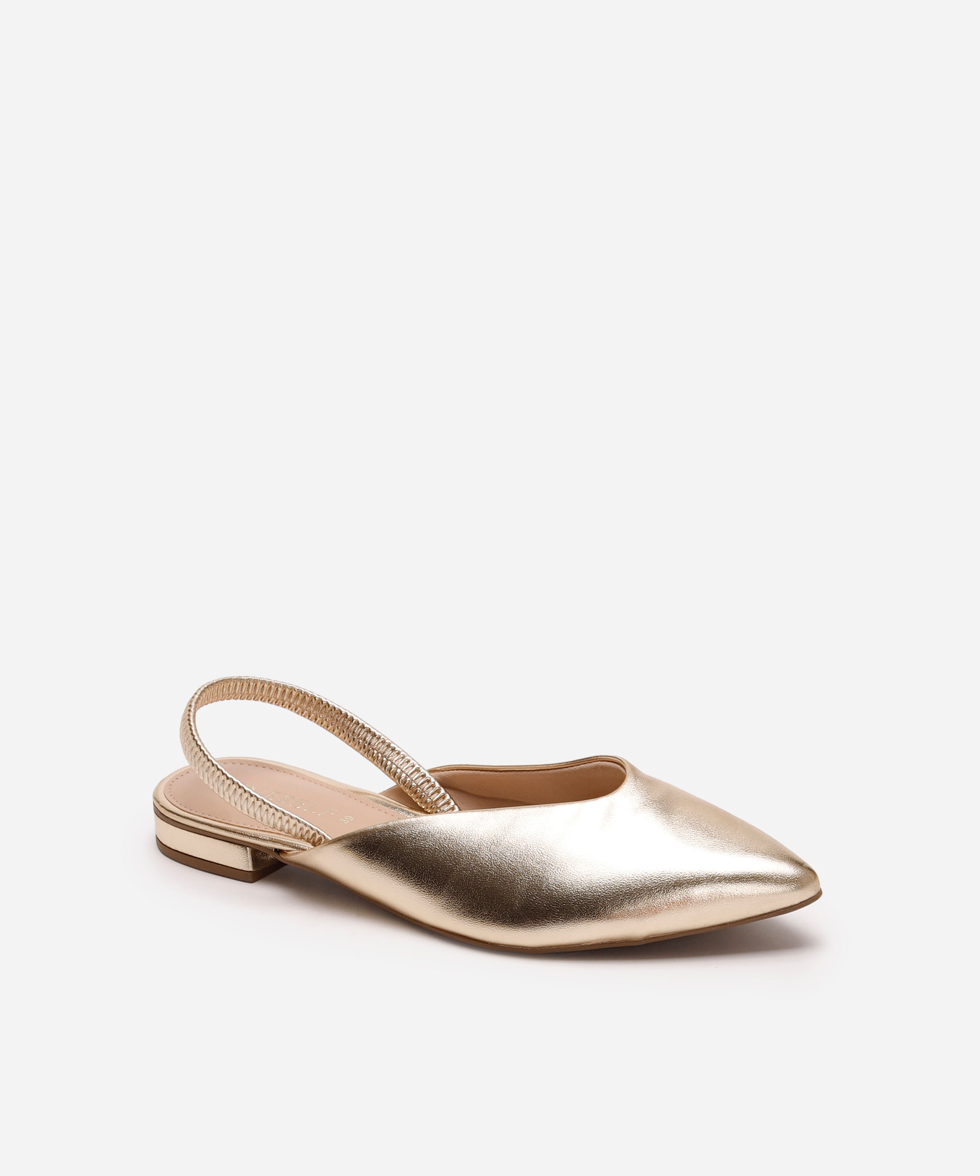 sapatilha feminina slingback oneself dourada