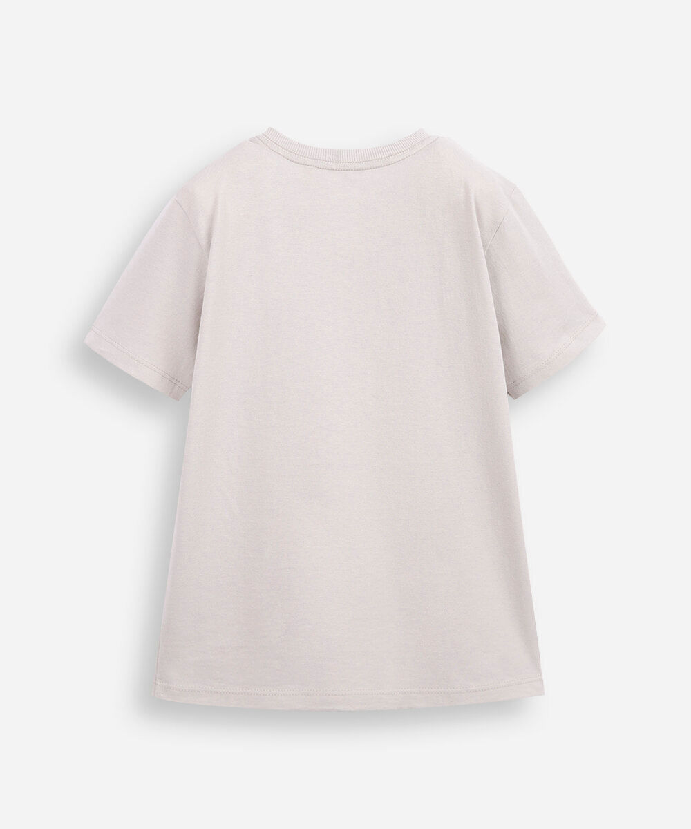 camiseta infantil de algodão hot wheels cinza