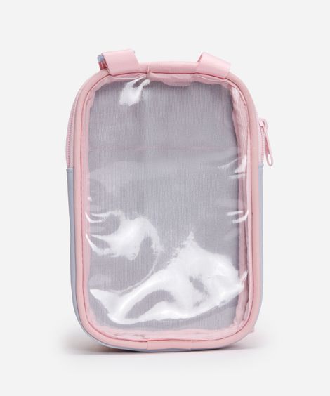 bolsa shoulder bag infantil stitch rosa