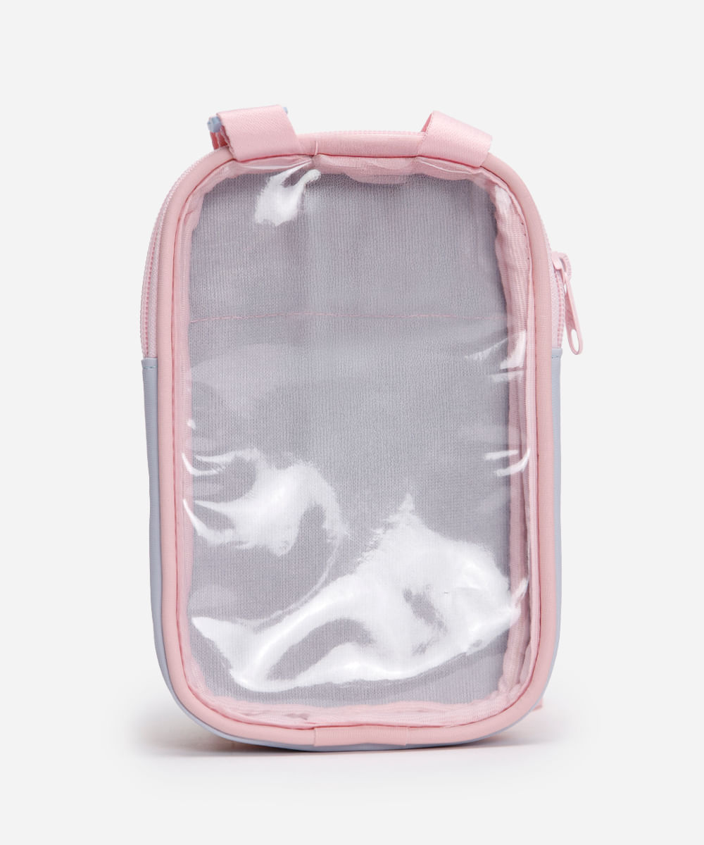bolsa shoulder bag infantil stitch rosa