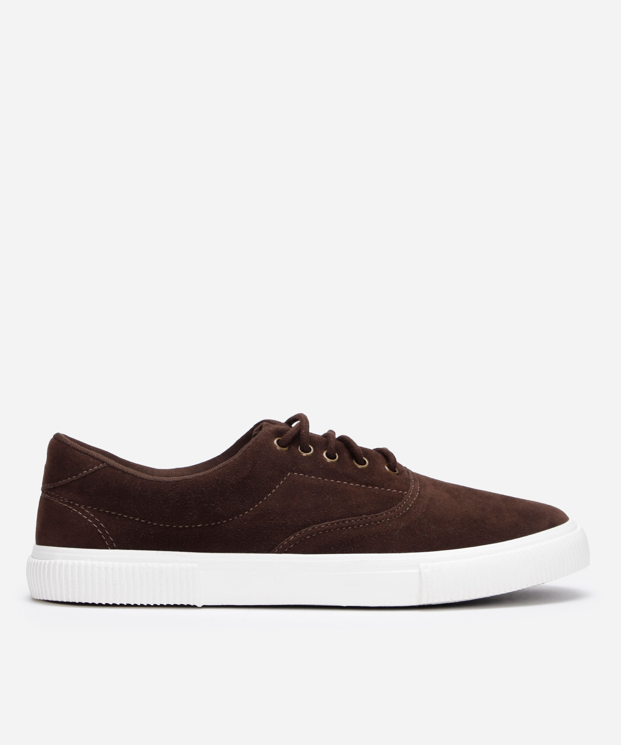 tênis casual texturizado oneself marrom