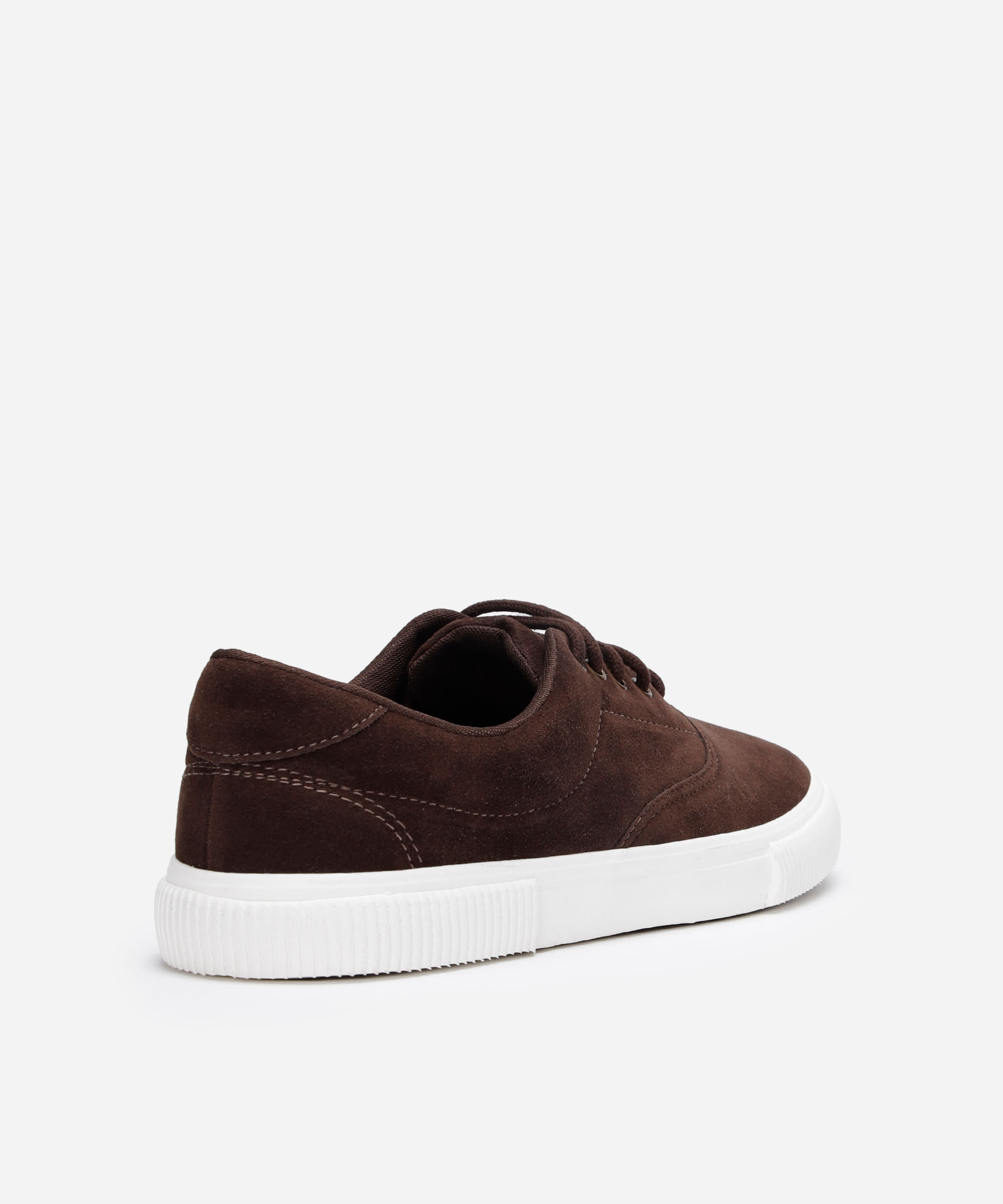 tênis casual texturizado oneself marrom