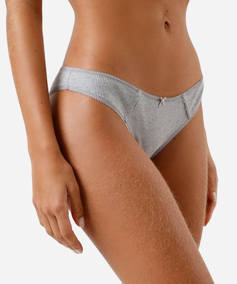 kit de 3 calcinhas biquini algodão estampa liberty colorido