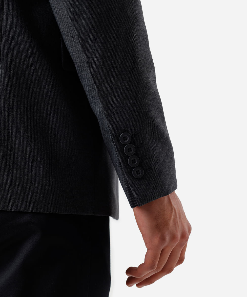 blazer masculino de alfaiataria cinza