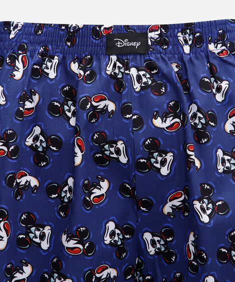 cueca samba canção de algodão mickey colorido