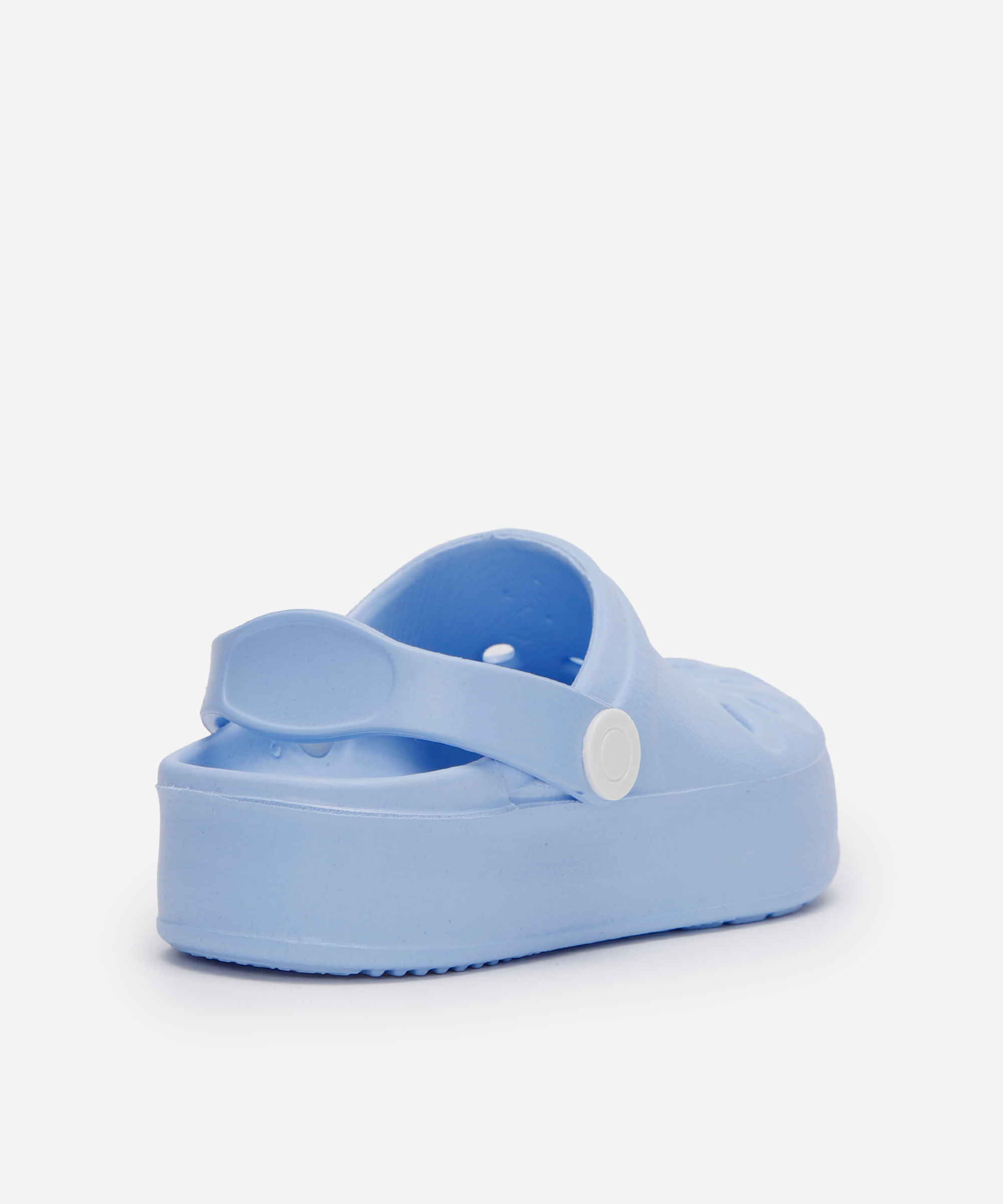 babuche infantil com recortes azul
