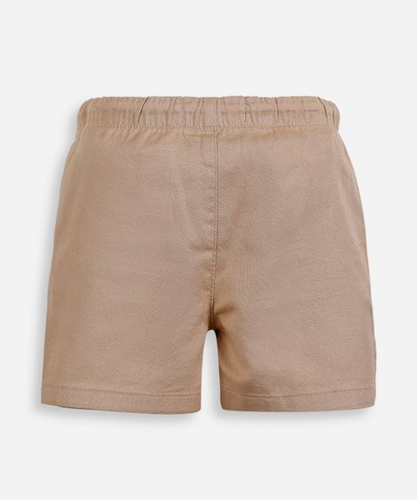 kit de 2 bermudas infantis de algodão colorido