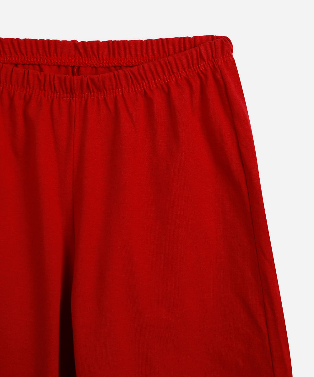 pijama curto infantil de algodão homem aranha com máscara vermelho