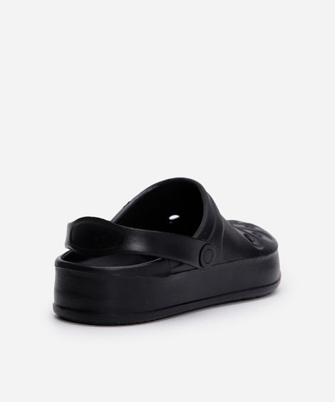 babuche infantil com recortes preto