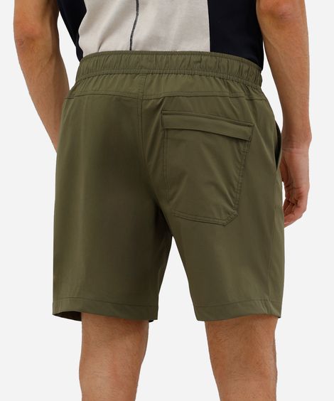 short boardshort masculino com cinto verde